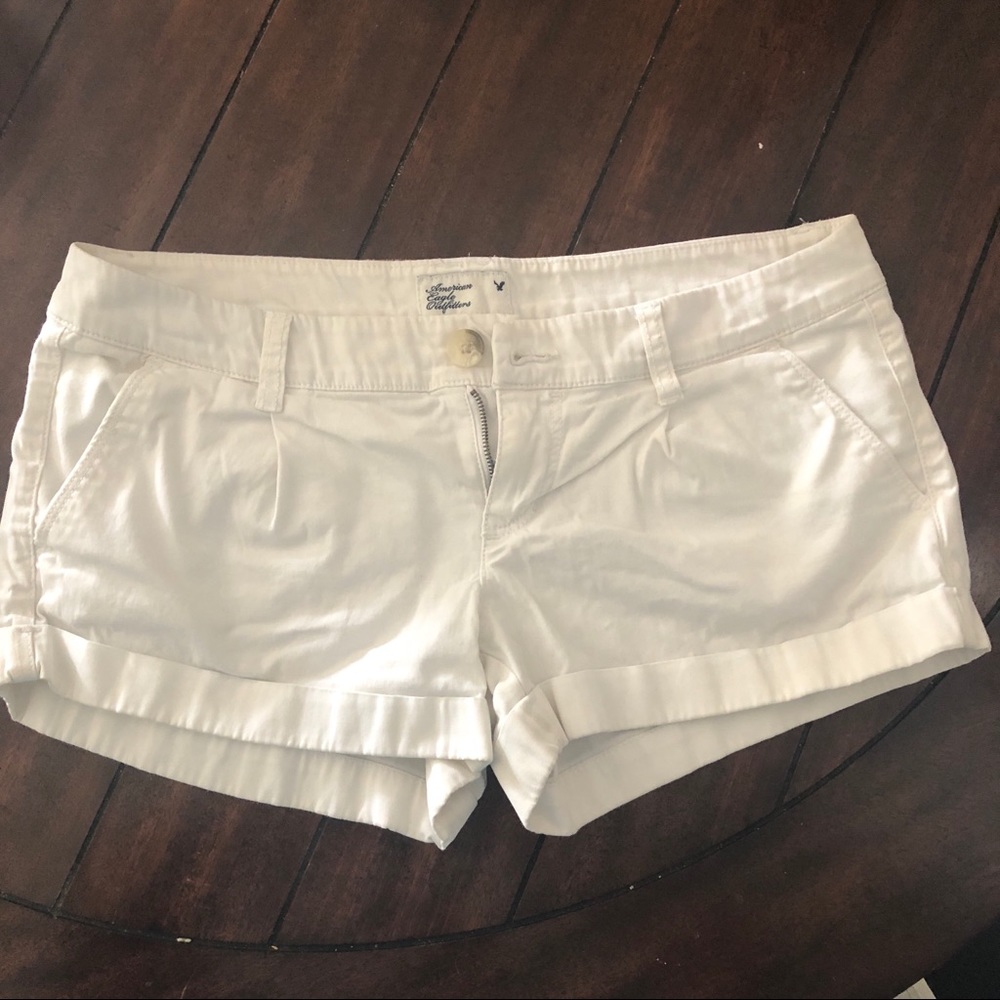 White shorts
